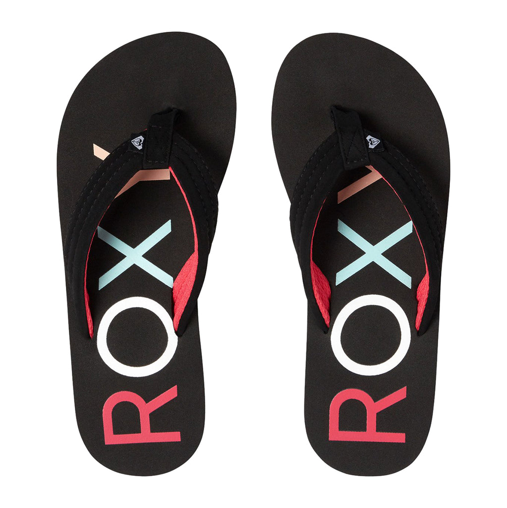 Chanclas para niña Roxy Vista Black