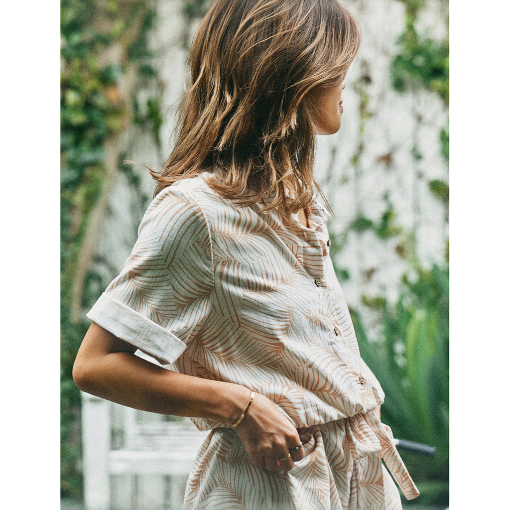 Mono corto Roxy Real Yesterday Toast Palm Tree