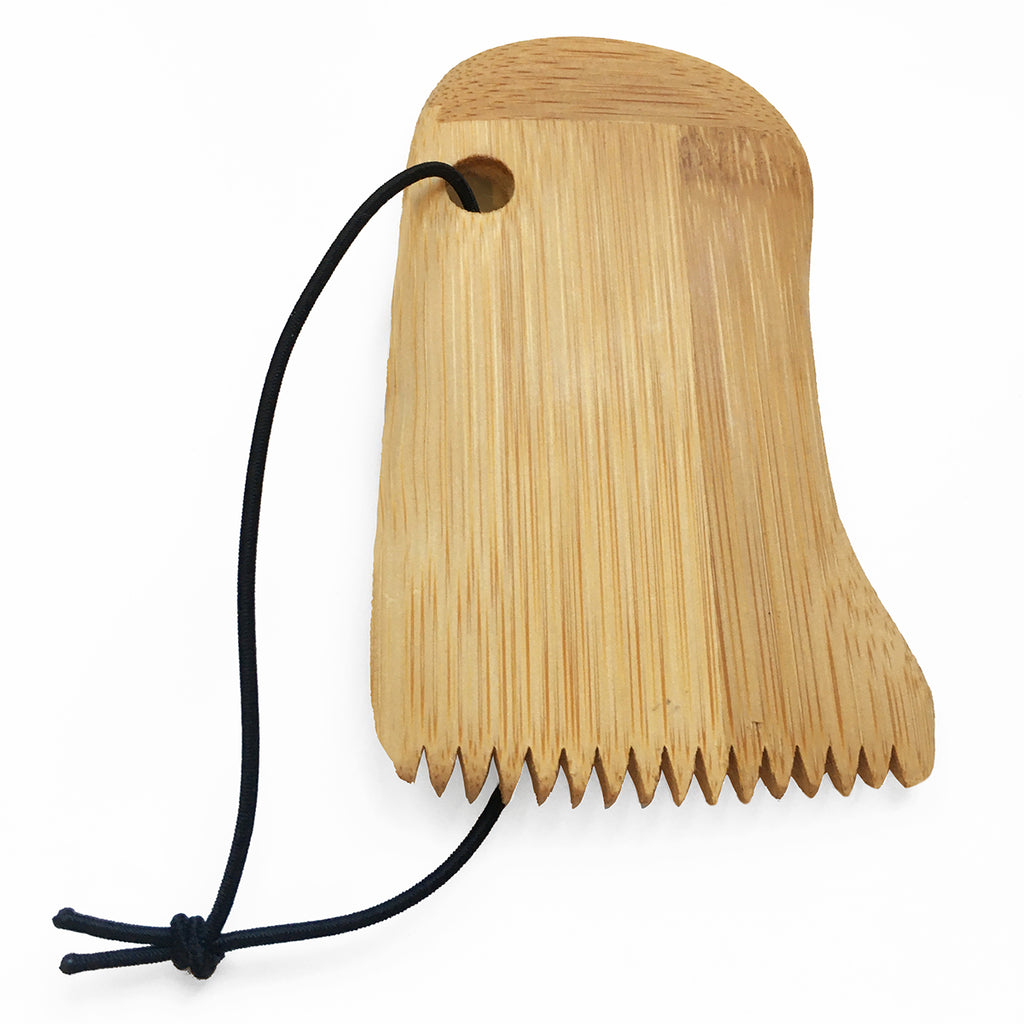 Peine Parafina The Surftown Eq. rascador de cera de bambu