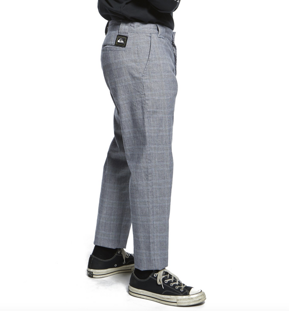 Pantalones Quiksilver Crop Chocolate The Og Check