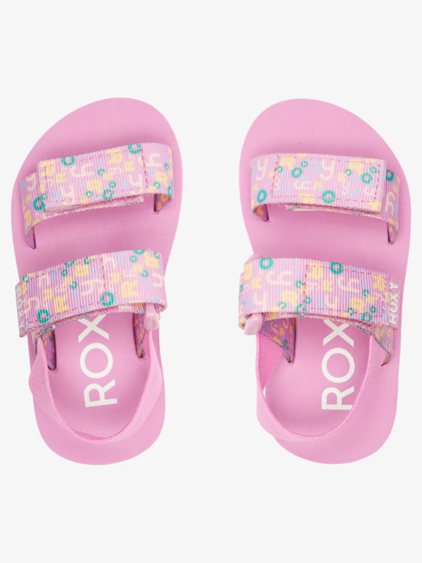 Chanclas Roxy Cage Pink Girls