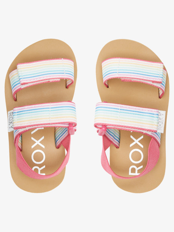 Chanclas Roxy Cage Multi Pink Girls