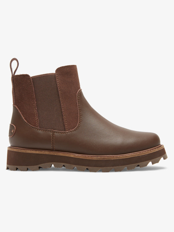 Botas de Cuero Roxy Marren Brown