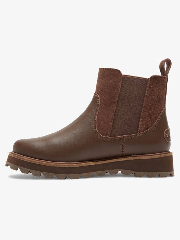 Botas de Cuero Roxy Marren Brown