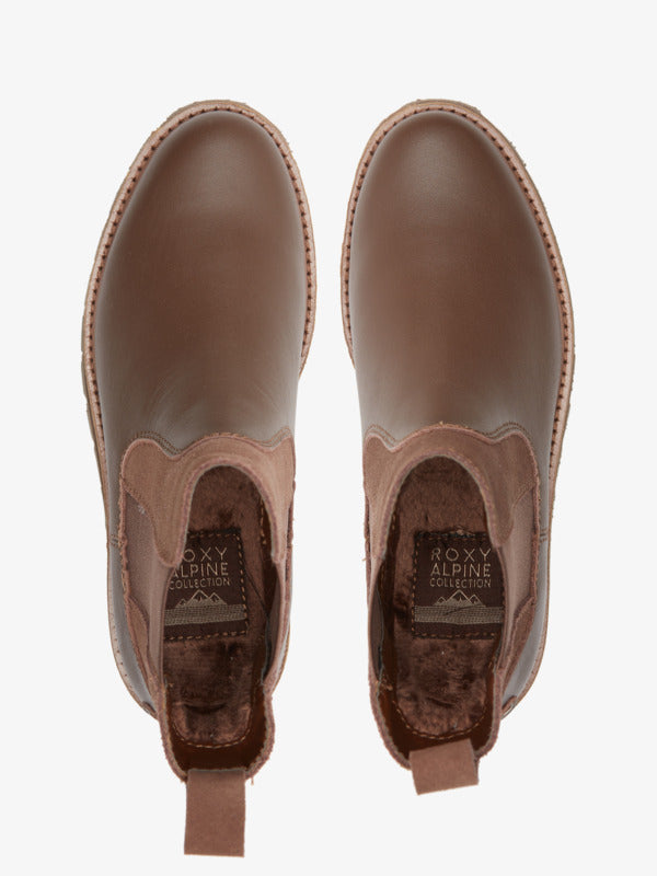 Botas de Cuero Roxy Marren Brown