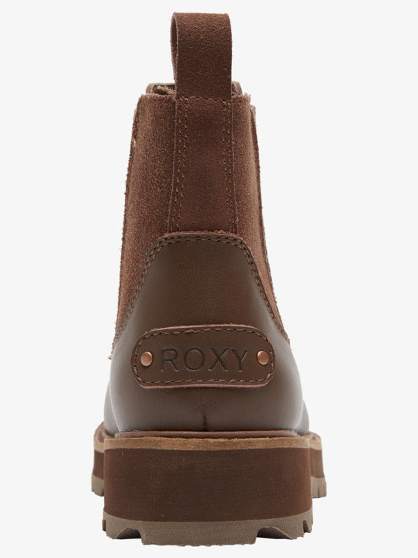 Botas de Cuero Roxy Marren Brown