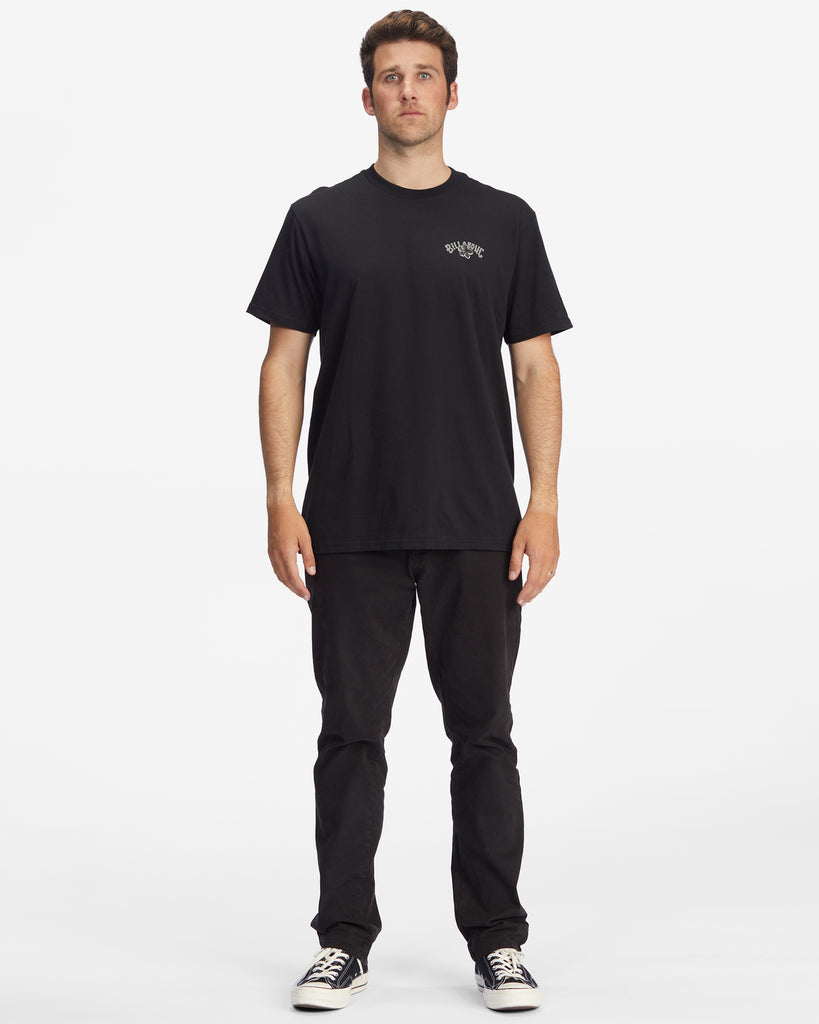 Camiseta Billabong Kamea Arch Lazarus Black
