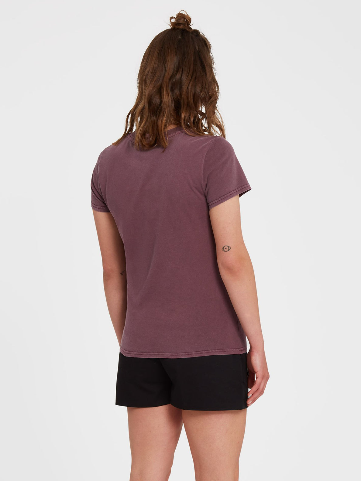 Camiseta Volcom Solid Stone EMB Eggplant