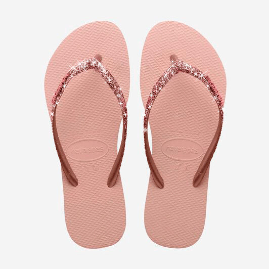 Chanclas Havaianas Slim Glitter Ballet Rose