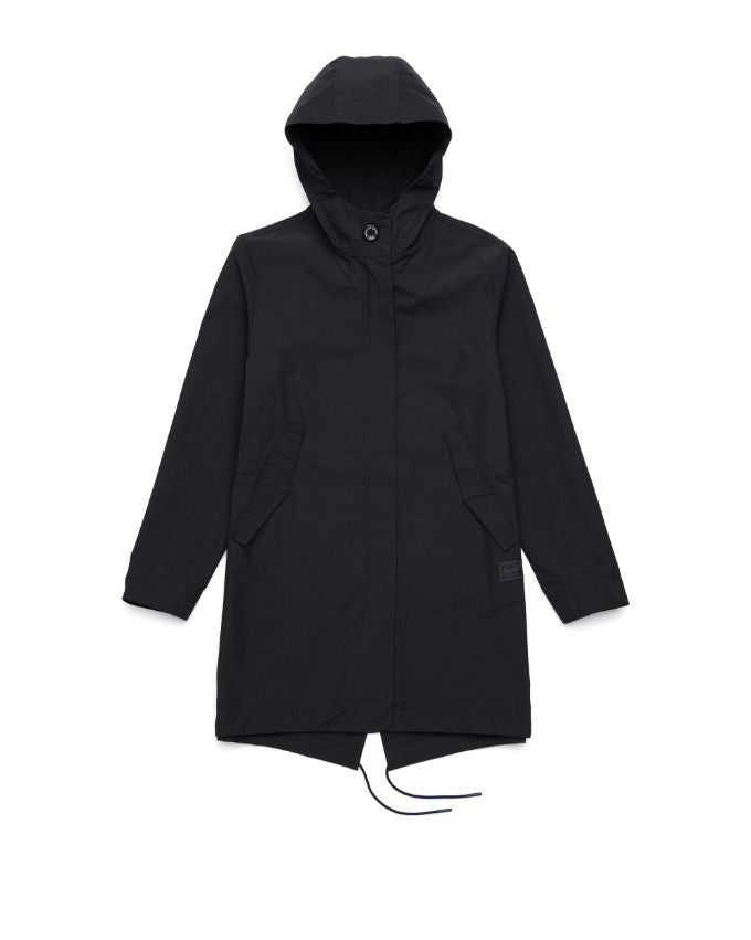 chaqueta herschel fishtail parka black para mujer envio gratis en 24 horas the surftown