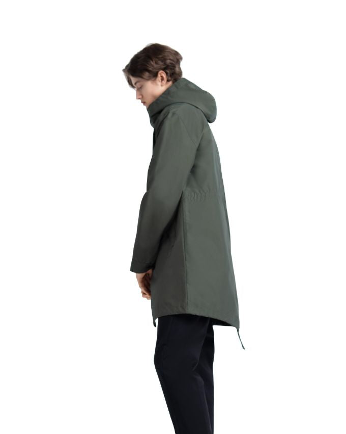 chaqueta herschel fishtail parka dark olive verde militar con envio gratis thesurftown