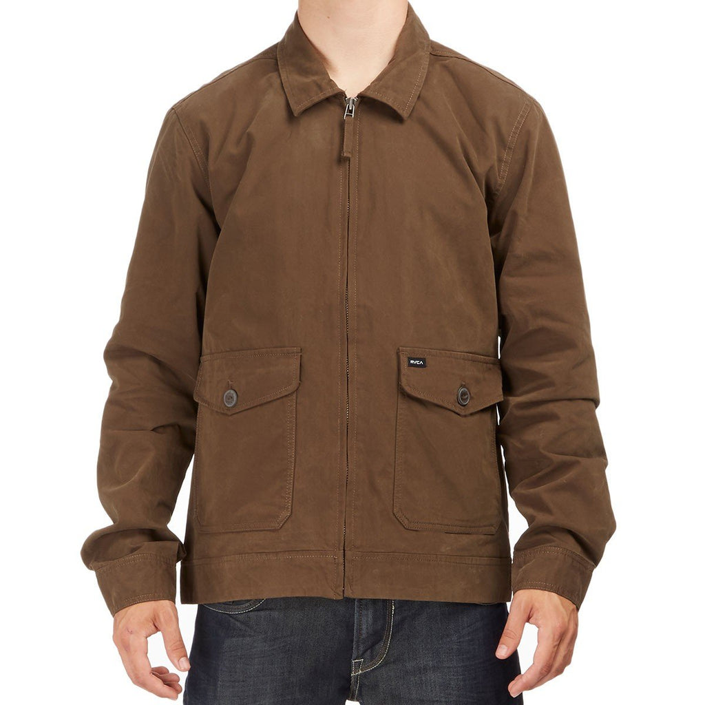 Chaqueta Rvca Gilmore Jacket Dark Chocolate