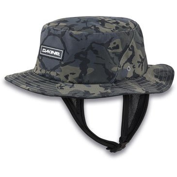 Gorro DAKINE Indo Surf Hat Cascade Camo sombrero técnico para surf con ala semirrígida y cordón ajustable
