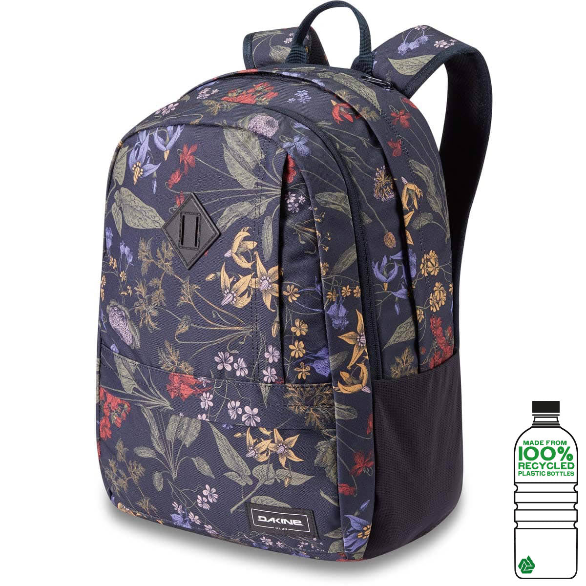 Mochila DAKINE Essentials Pack 22L Botanics Pet con compartimento para portátil y diseño floral resistente para uso diario