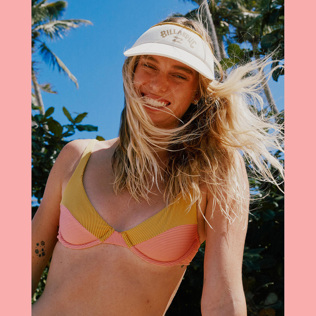 Top Bikini Billabong Hi Life Panelled Sunburst
