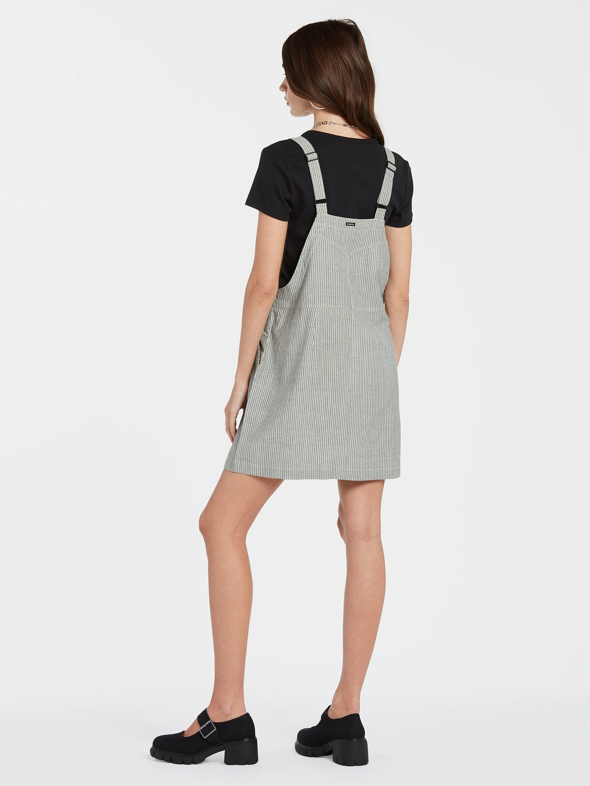 Vestido Volcom Sunday Strut Black White