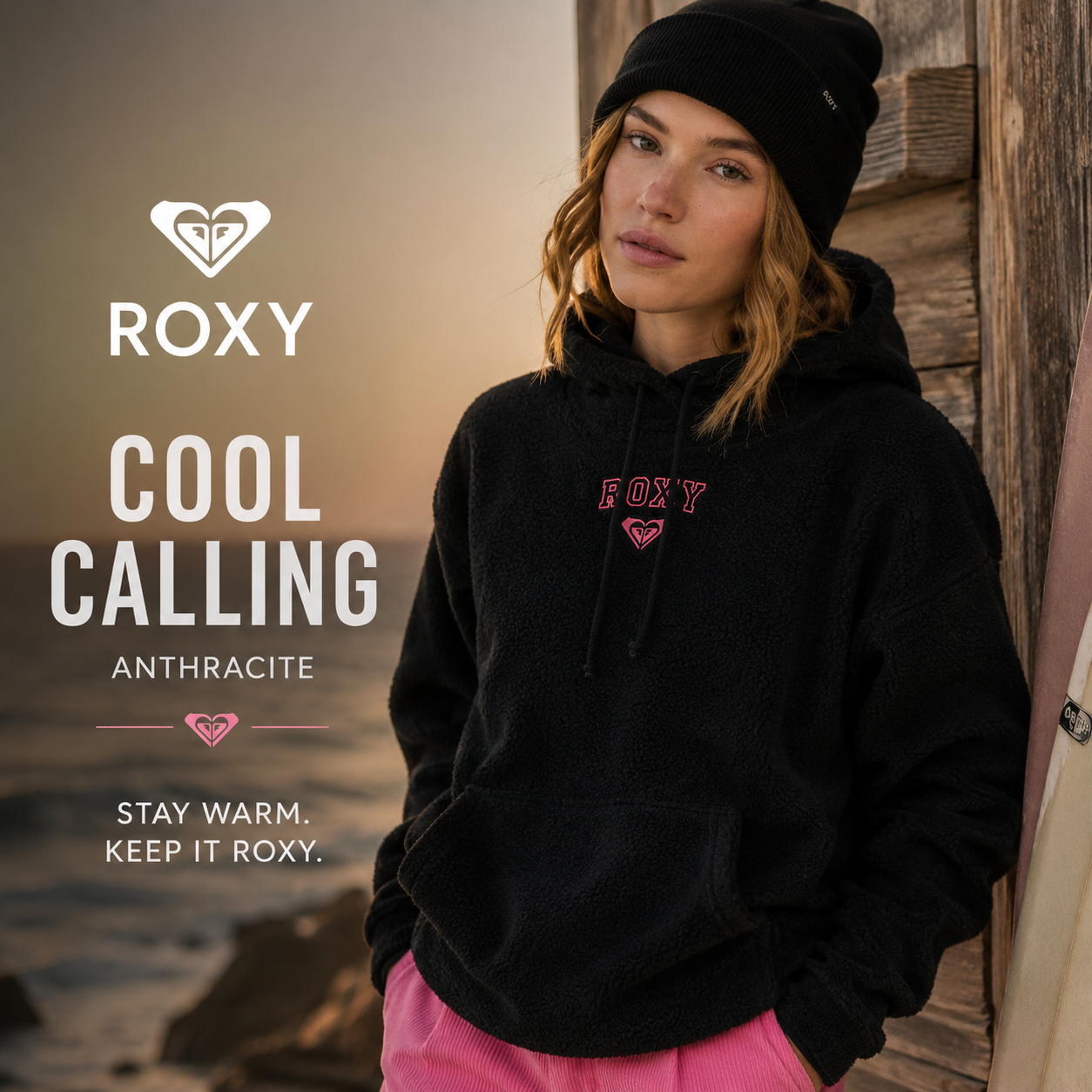 Roxy y Rip Curl cuando baja la temperatura: por qué el forro polar vuelve antes que el invierno