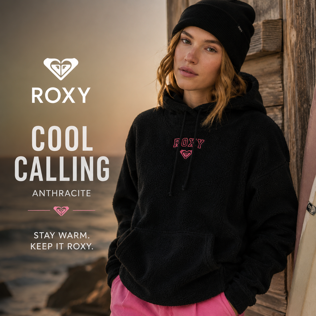 Roxy y Rip Curl cuando baja la temperatura: por qué el forro polar vuelve antes que el invierno