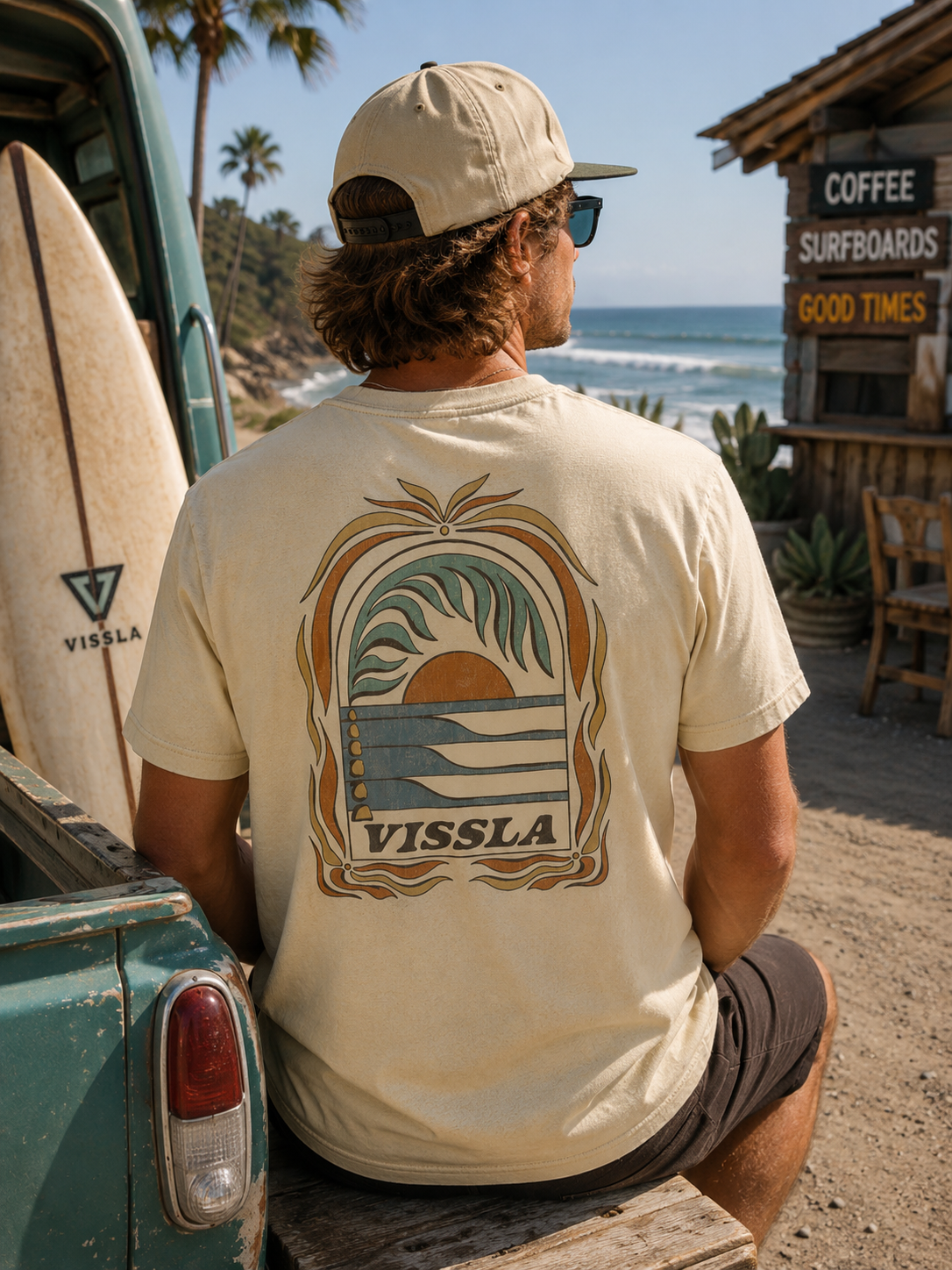Camisetas surf de diferentes cortes y estilos - imagen editorial propia de THE SURF TOWN