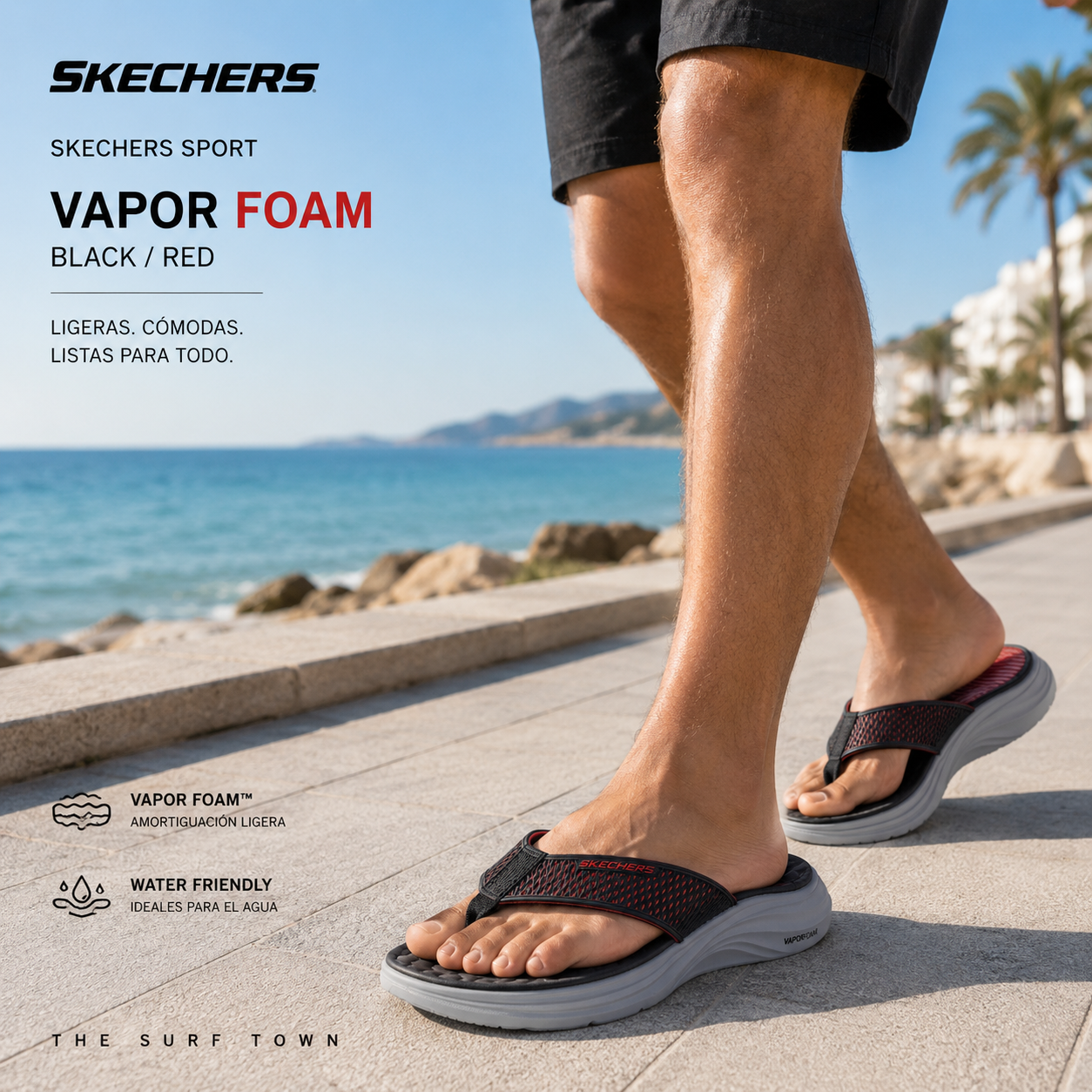 ¿Qué talla de chanclas Skechers elegir? Guía para acertar con sus modelos de hombre