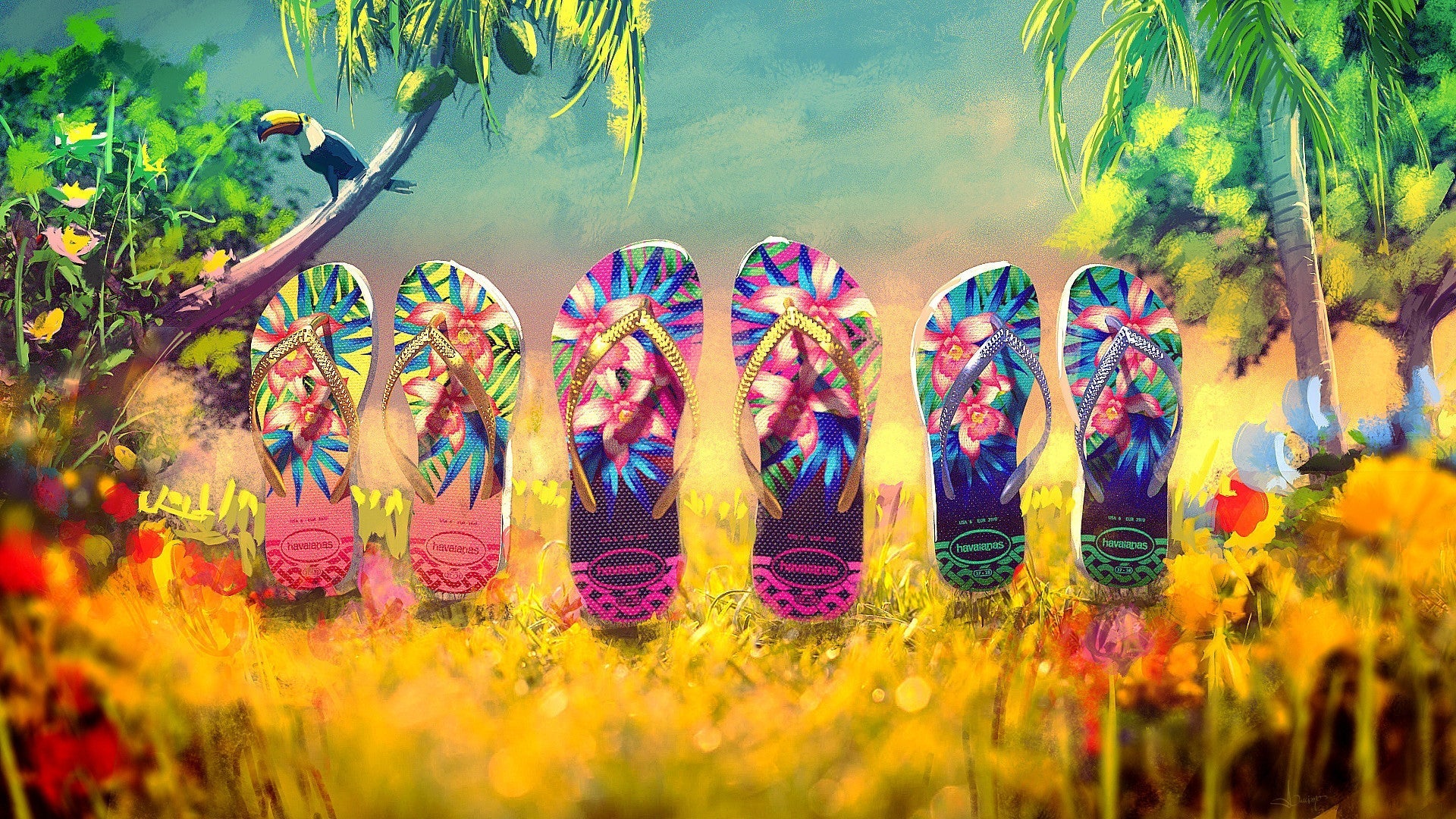 Chanclas Havaianas mujer tendencia 2026 cómodas y estilosas para verano en diferentes colores y diseños