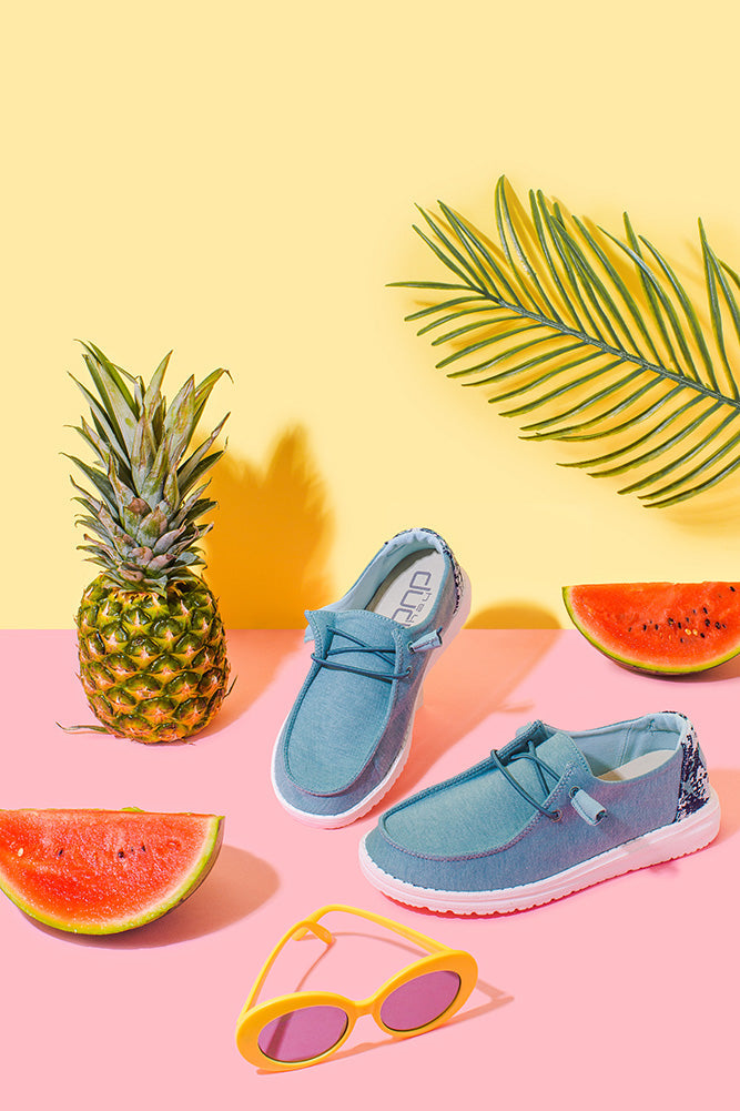 zapatillas HEY DUDE verano 2026 frescas ligeras hombre mujer