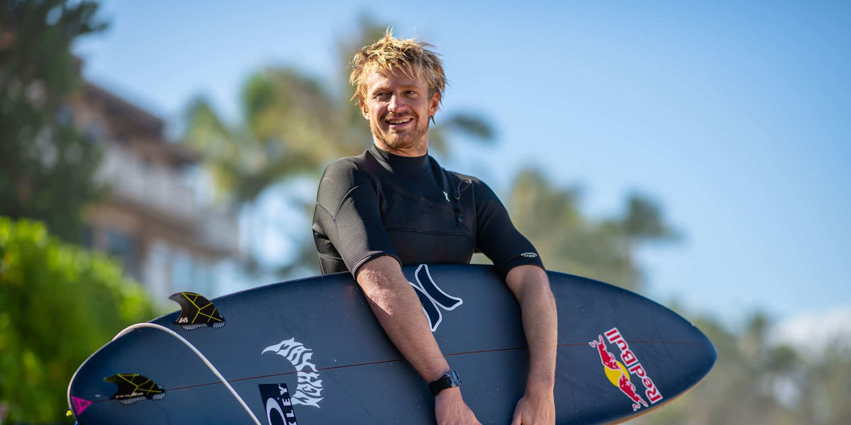 Kolohe Andino en Haleiwa. Foto: Trevor Moran / Red Bull Content Pool.