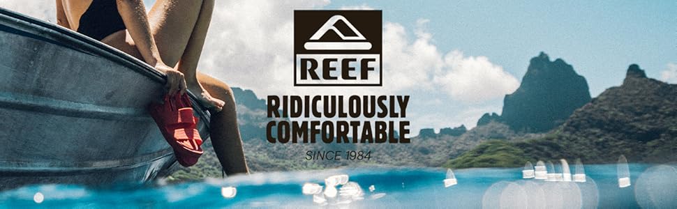 Chanclas REEF cómodas para playa, piscina y verano
