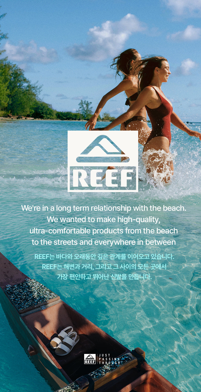 Chanclas REEF premium con estilo surf y beachwear verano 2026