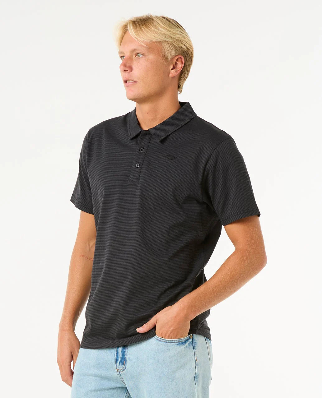 Polo Rip Curl Easy As Black