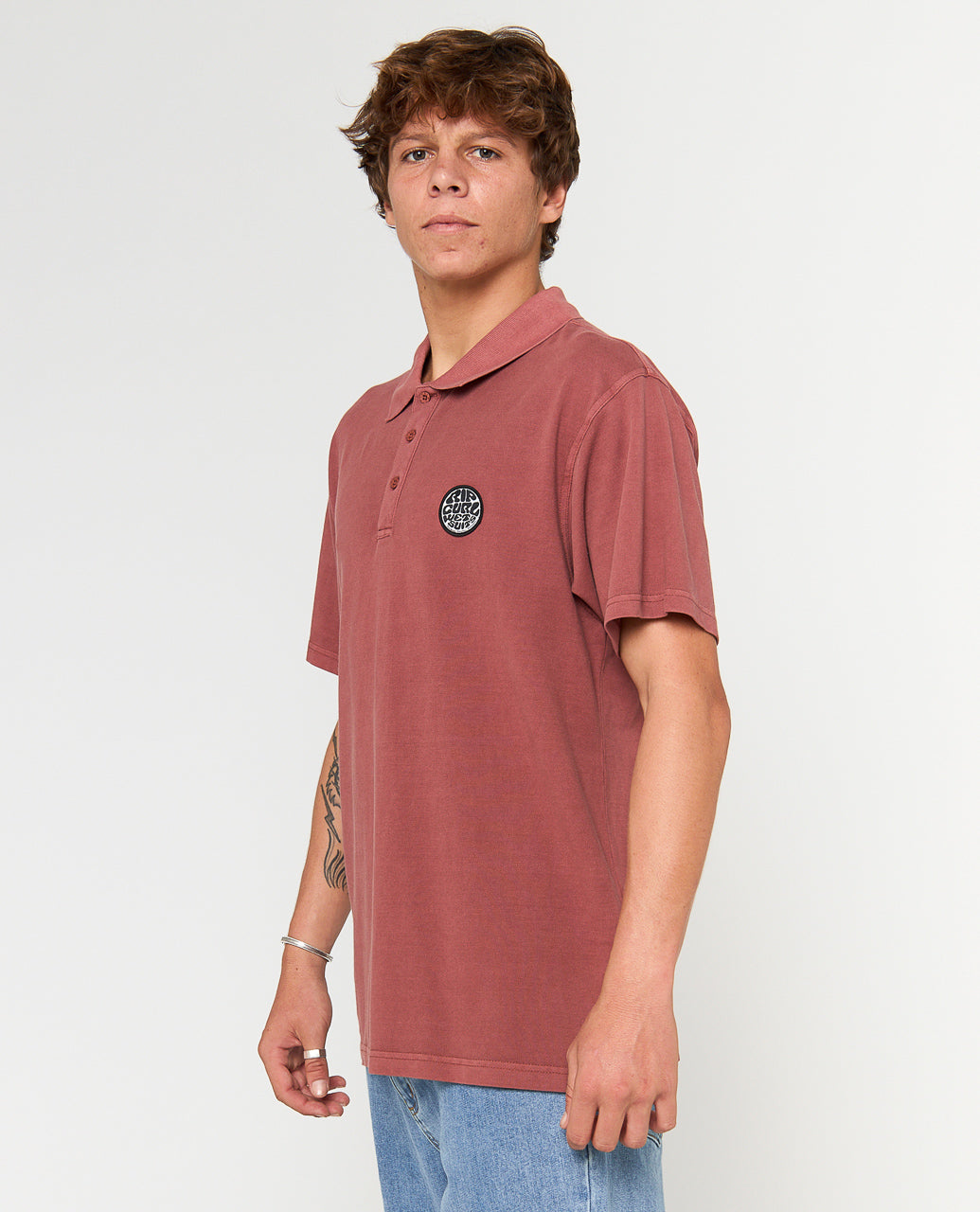 Polo Rip Curl Wettie Icon Appel Butter