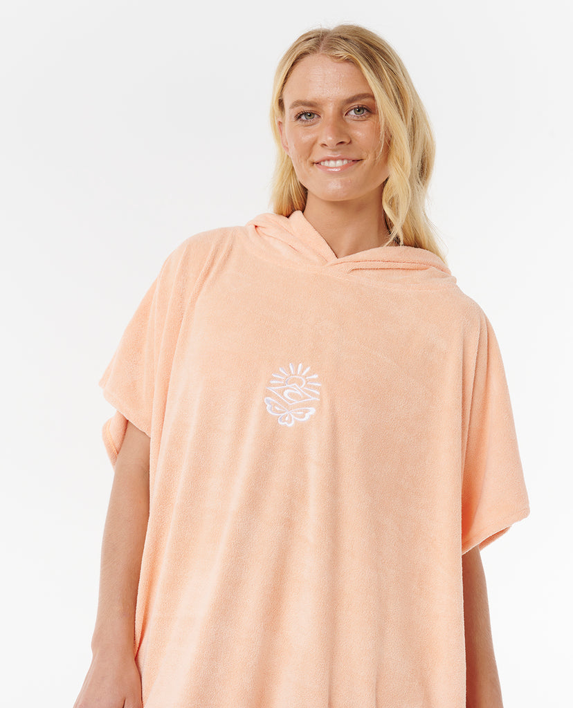 Poncho Rip Curl Classic Surf Hooded Towel Bright Peach