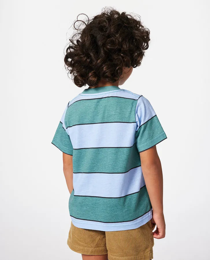 Camiseta Rip Curl Grom Energy Blue Lagoon