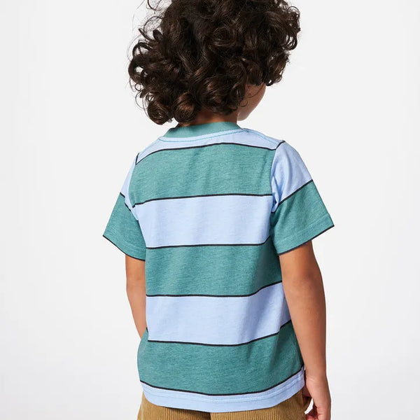 Camiseta Rip Curl Grom Energy Blue Lagoon