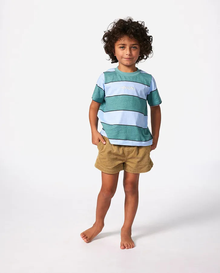 Camiseta Rip Curl Grom Energy Blue Lagoon
