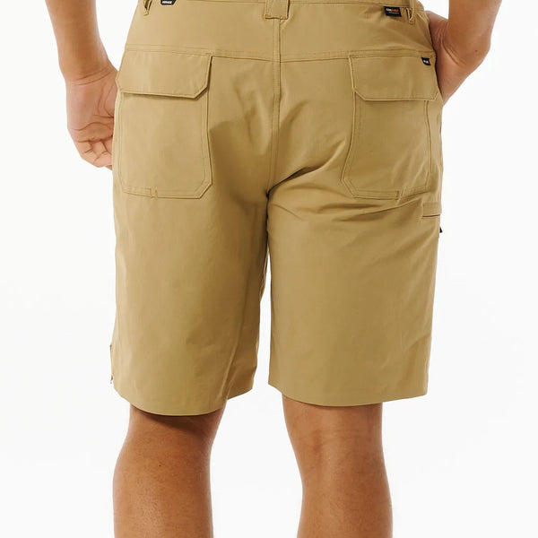 Bermudas Híbridas Rip Curl Boardwalk Dark Khaki