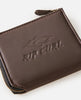 Cartera Rip Curl Zip Around PU Brown