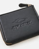 Cartera Rip Curl Zip Around PU BLACK