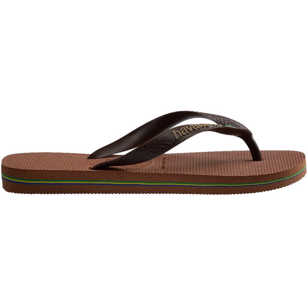 Chanclas Havaianas Brasil Logo New Brown