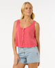 Top Rip Curl Classic Surf Tank Hibiscus