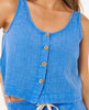 Top Rip Curl Classic Surf Tank Bright Blue