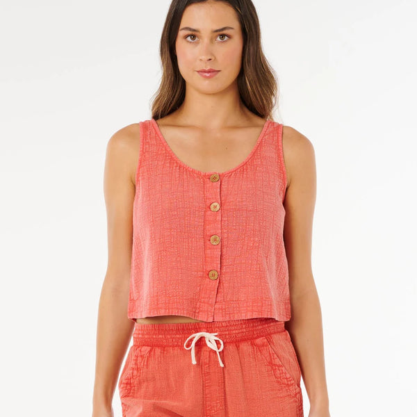 Top Rip Curl Classic Surf Tank Cayenne