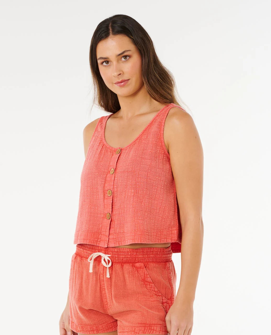 Top Rip Curl Classic Surf Tank Cayenne