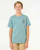 Camiseta Rip Curl Search Icon Kids Blue Lagoon