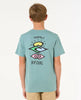 Camiseta Rip Curl Search Icon Kids Blue Lagoon