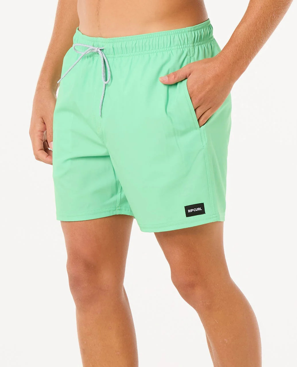 Bañador Rip Curl Offset Daily Volley 16´ Green