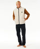 Chaleco Rip Curl Polar Vest Vintage White