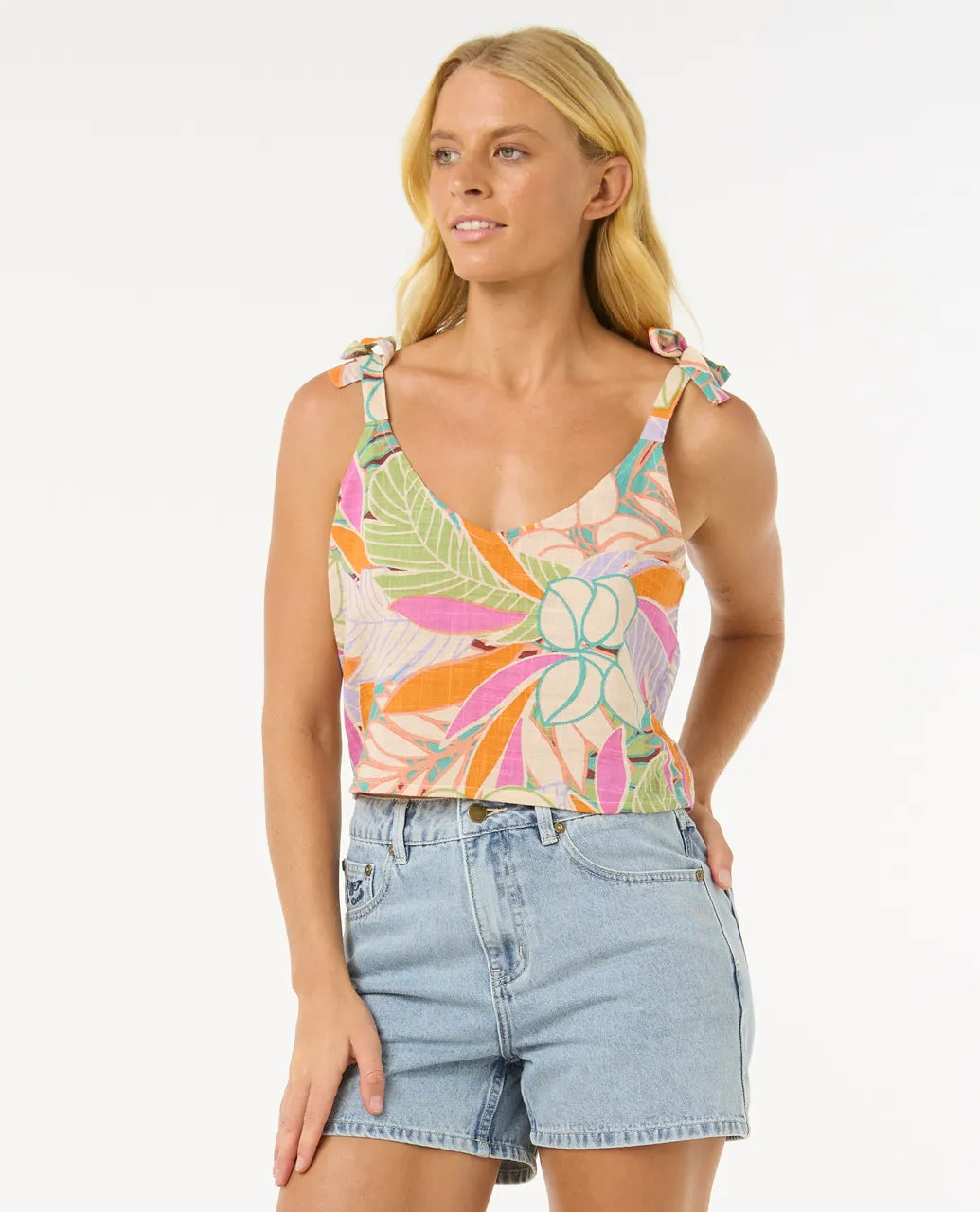 Top Rip Curl Cala Vadella Multifloral