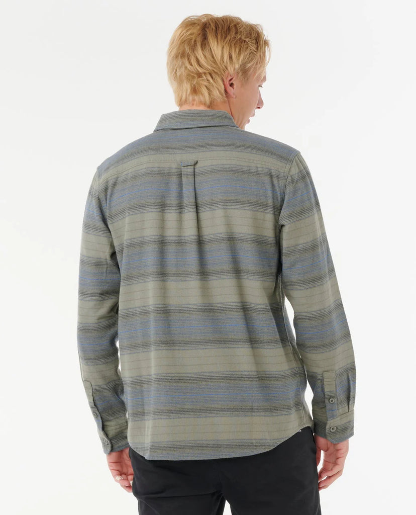 Camisa Rip Curl Line Up Flannel Deep Cactus