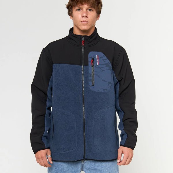 Chaqueta Rip Curl Anti Series Search Zip Crew Light Navy